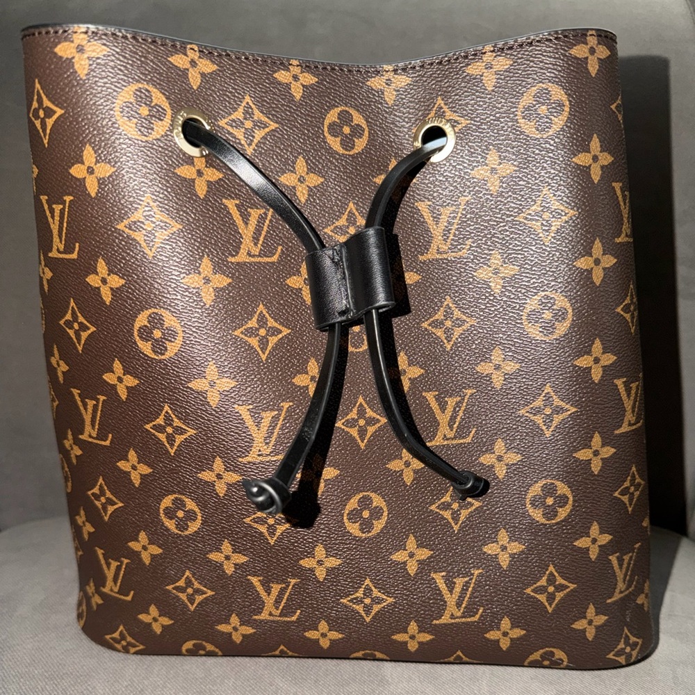 LV Brown Monogram Shoulder Bag
